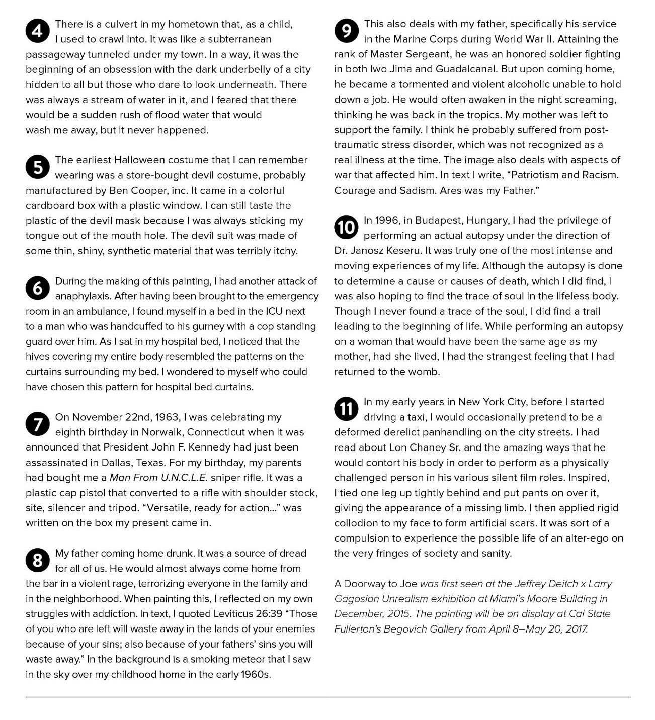 Juxtapoz Magazine - Breakdown of Joe Coleman's 